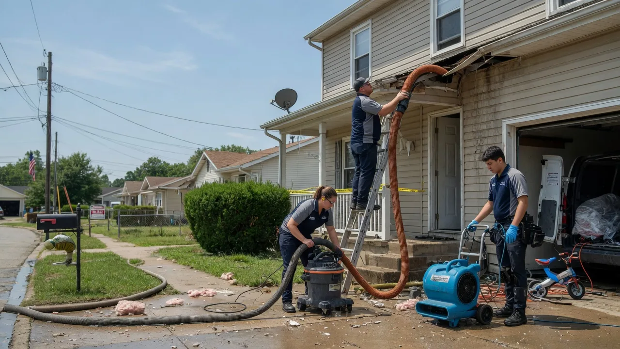 Water Damage Restoration in Meredosia, IL near me